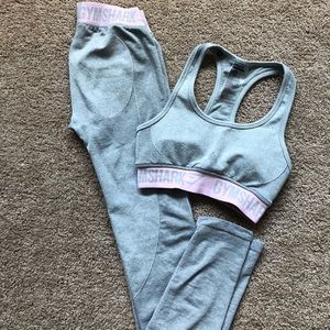 *GYMSHARK FLEX LEGGINGS & SPORTS BRA!!*